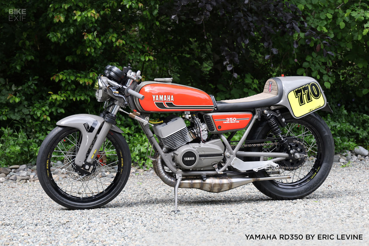 Yamaha RD350 land speed racer by Eric LeVine