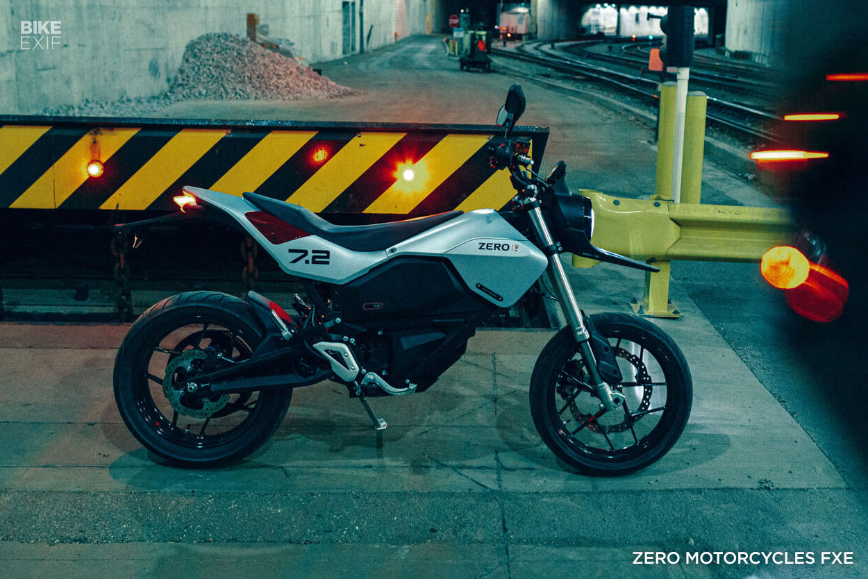 Zero FXE electric motorcycle