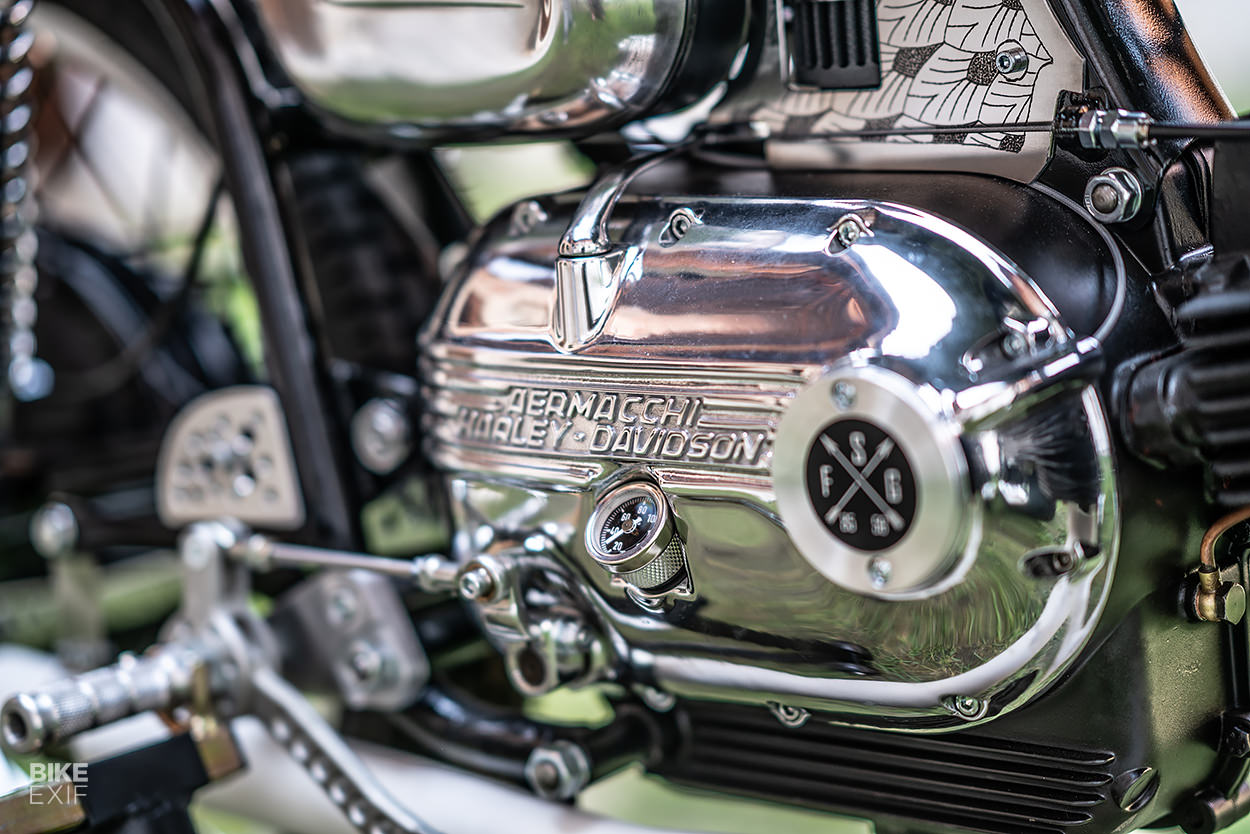 1961 Aermacchi Harley-Davidson 250 Sprint restomod by ExesoR Motorcycles
