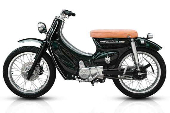 Stile Italiano: Giving the Honda C100 a retro Euro vibe | Bike EXIF