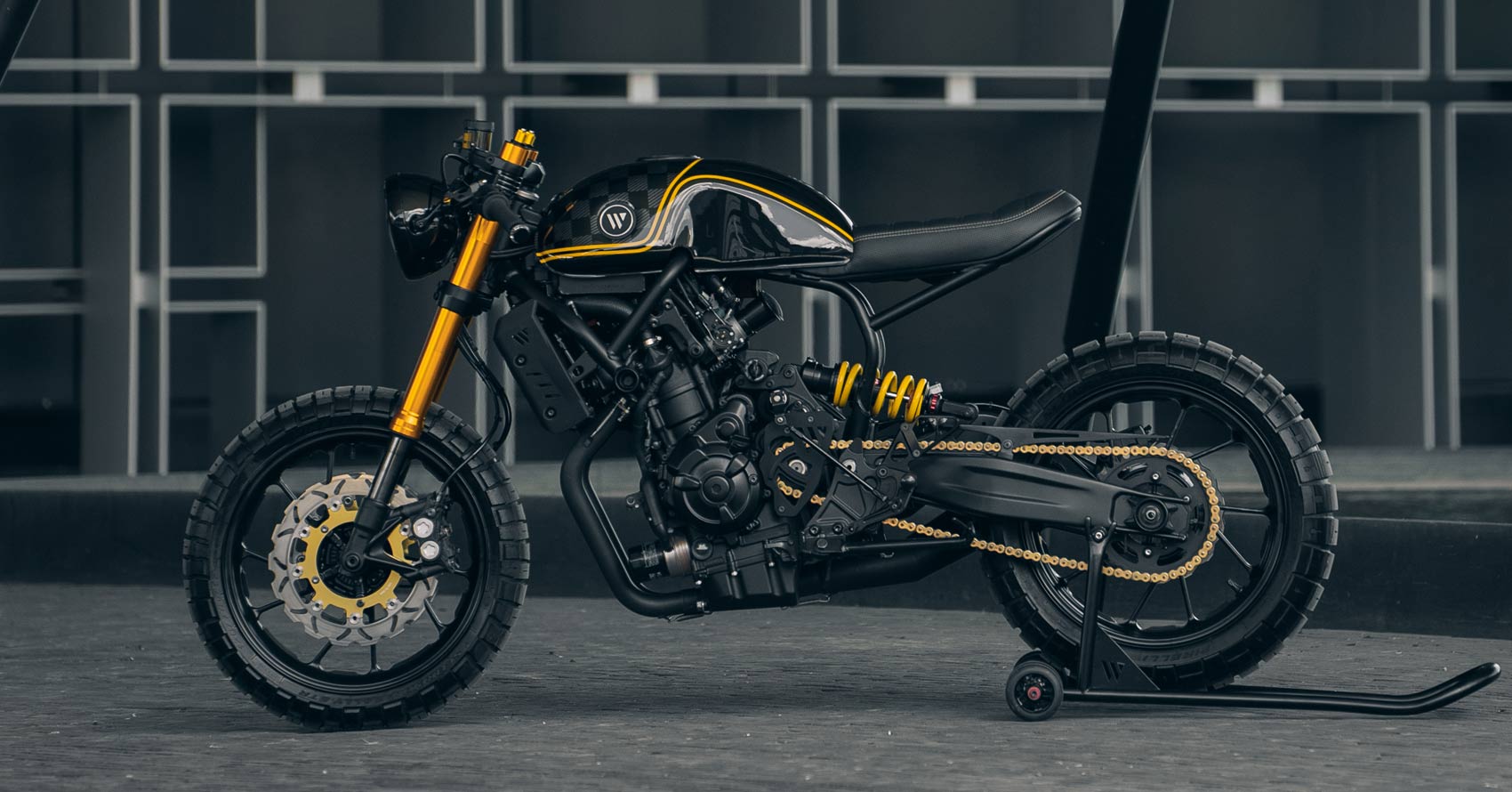 Louis Vuitton wrapped MT-07 - Gear Heads: Motorcycles
