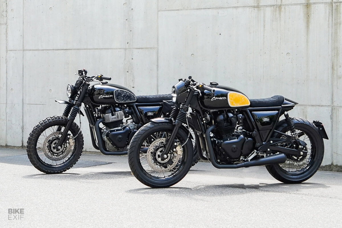 Fraternal Twins Crooked S Royal Enfield Interceptor Kits Bike Exif