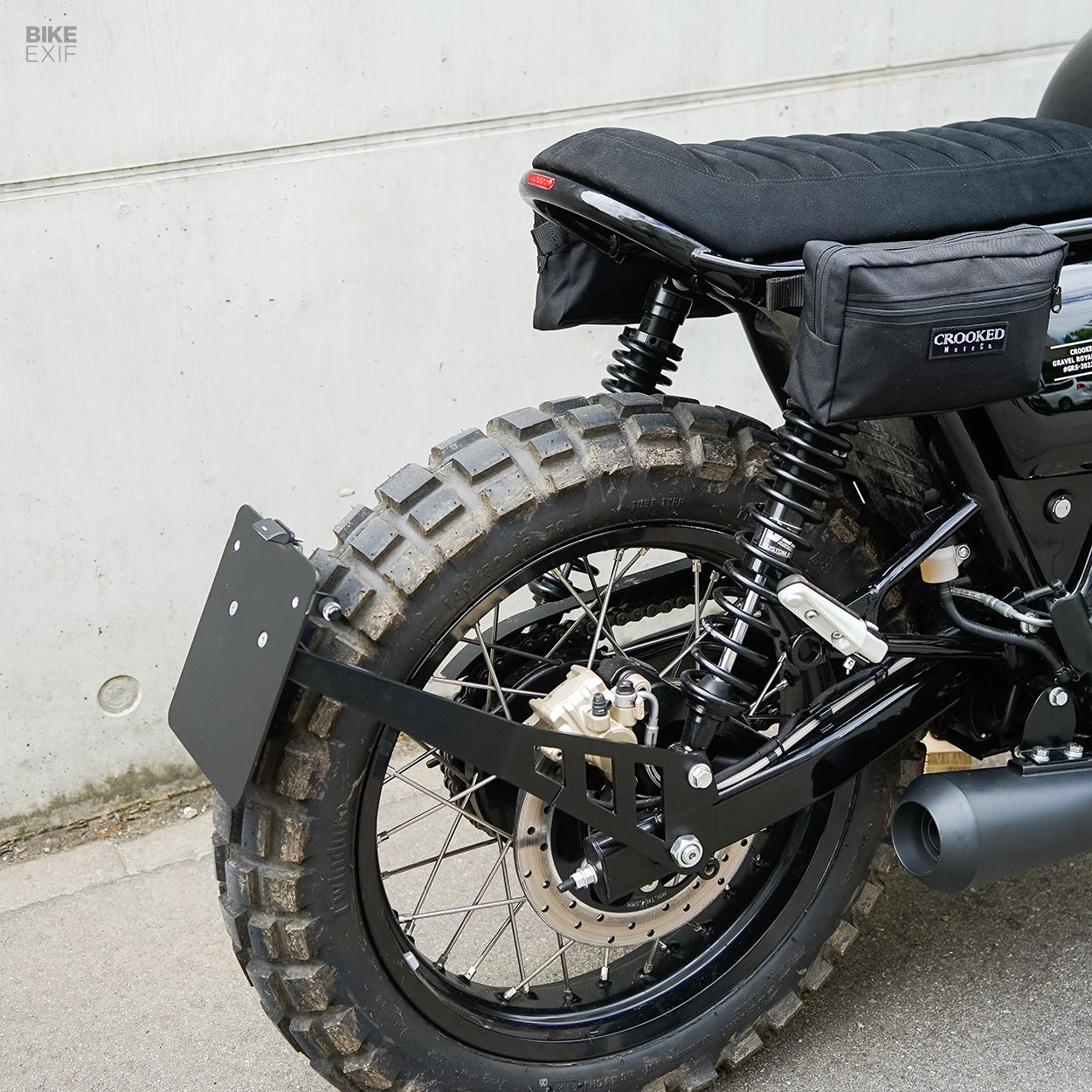 Royal Enfield Interceptor 650 custom kit by Crooked Motorcycles