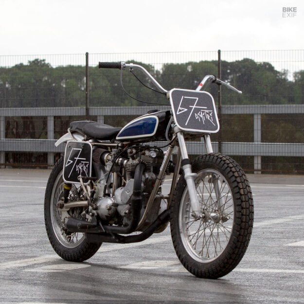 Ridden not Hidden: A 1970 Triumph Trackmaster race bike | Bike EXIF