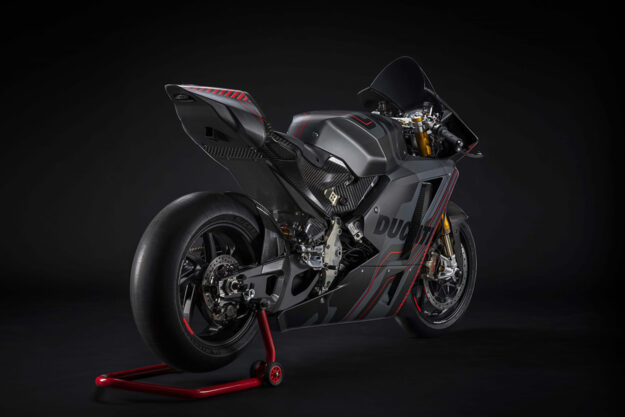 Ducati MotoE V21L electric racebike