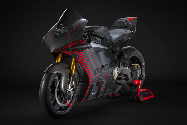 Ducati MotoE V21L electric racebike