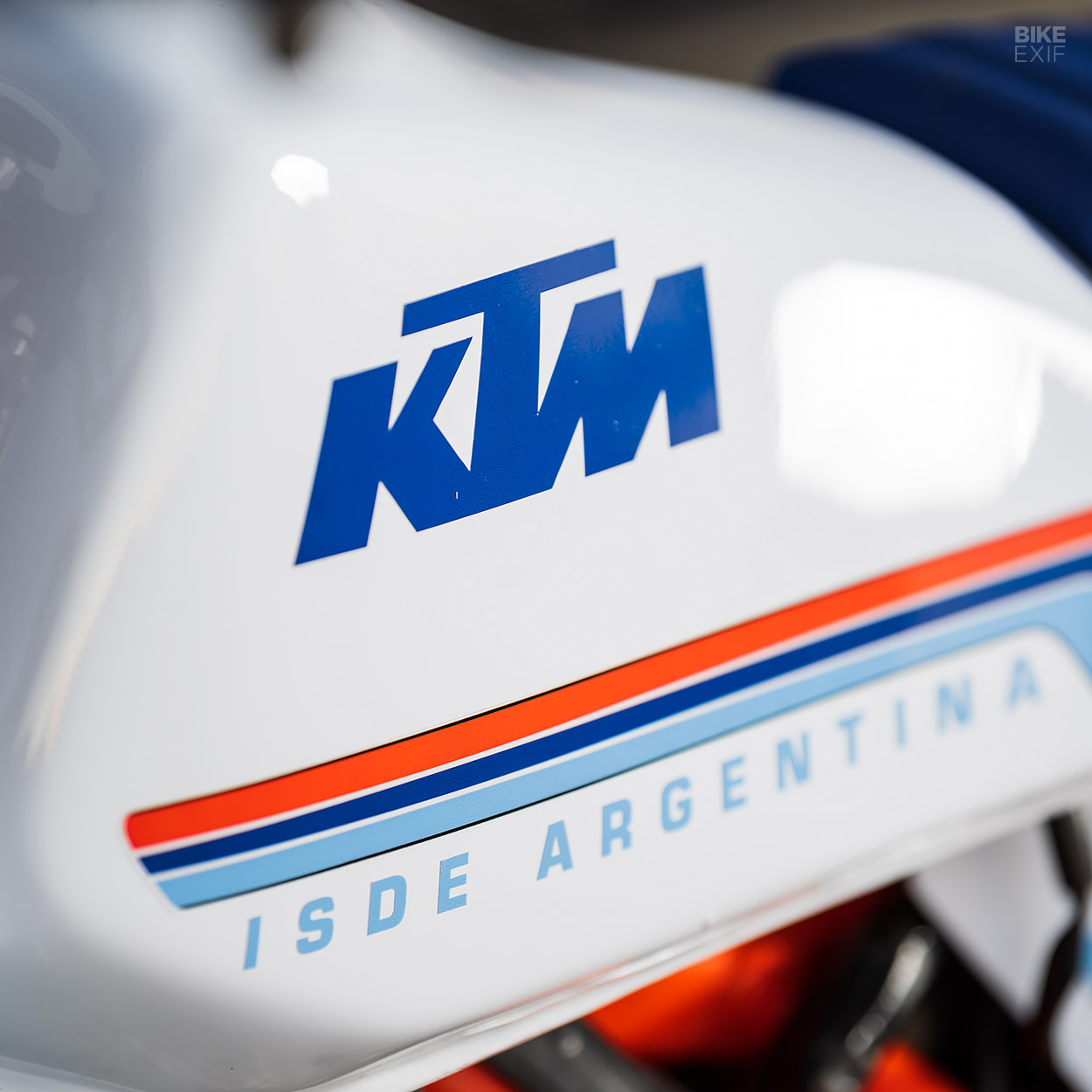 Custom KTM 500 EXC Six Days vintage enduro