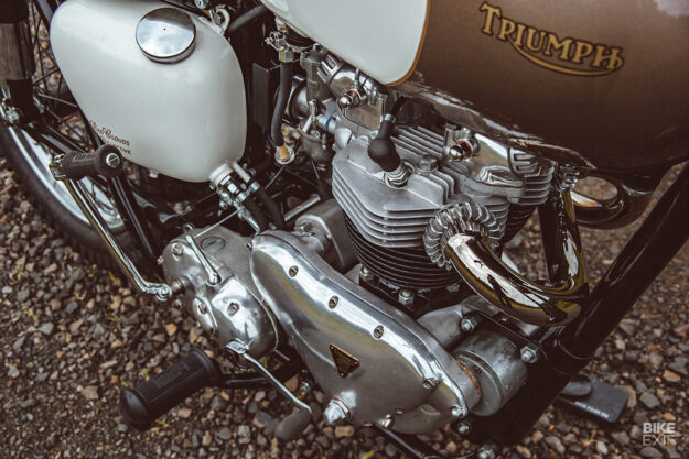 Triumph desert sled by Red Clouds Collective