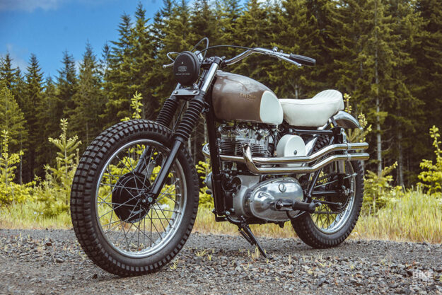 Triumph desert sled by Red Clouds Collective