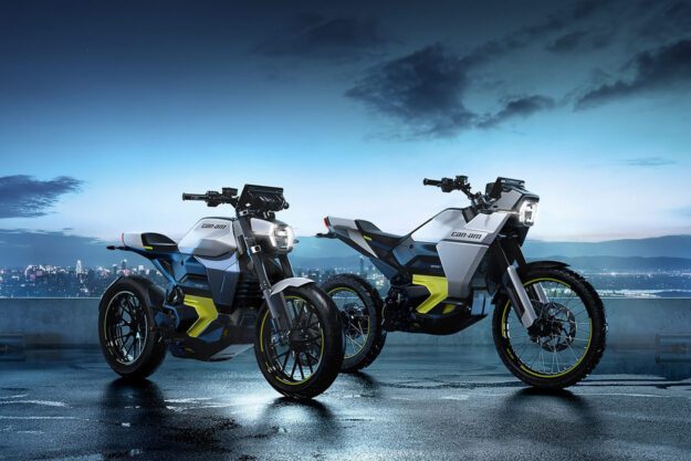New Can-Am electric motorcycle concepts