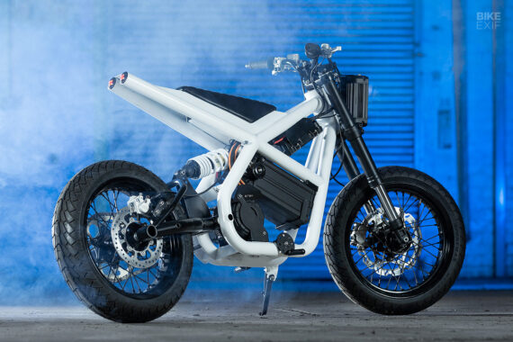 Death to Petrol: Untitled's electric supermoto concept | Bike EXIF