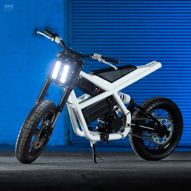 Electric supermoto concept by Untitled Motorcycles London