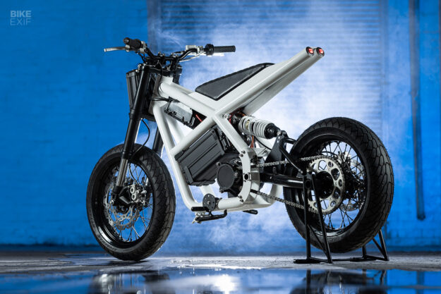Electric supermoto concept by Untitled Motorcycles London