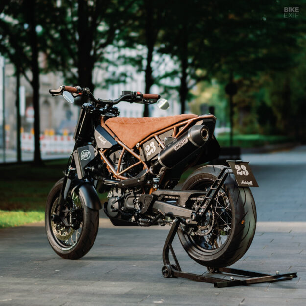 Custom KTM 690 SMC R supermoto by AMP Motorcycles