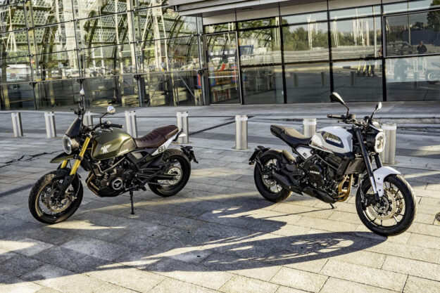 The new Moto Morini Seiemmezzo SCR and STR