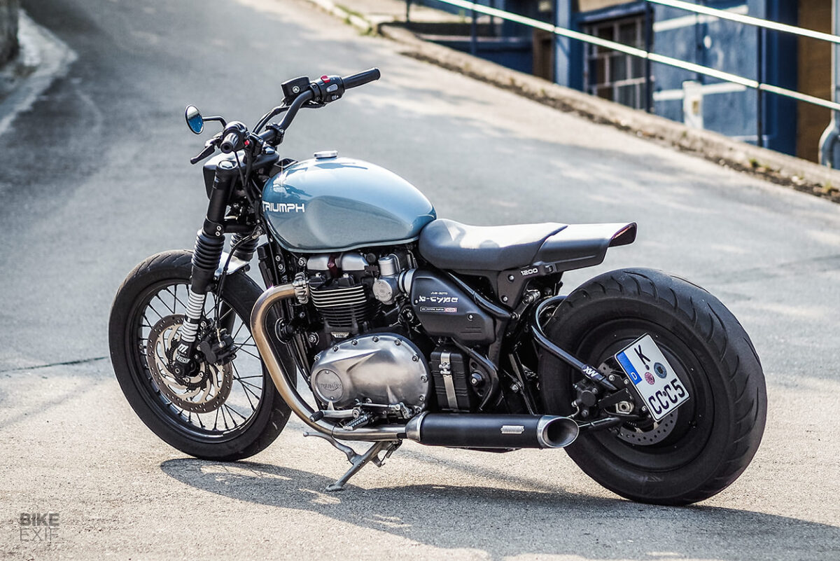 More neo than retro: JVB-moto remixes the Triumph Bobber | Bike EXIF