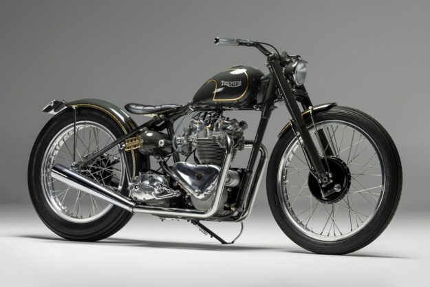 Triumph TR5 Trophy by Black Cycles and PopBang Classics