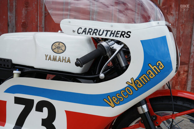 Yamaha TR2b race bike restoration by Union Motorcycle Classics