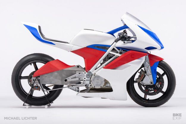 Custom Ducati Hypermono race bike by Cosentino Engineering