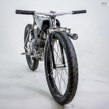 Fixation: A bicycle-inspired Yamaha XT250 bobber | Bike EXIF