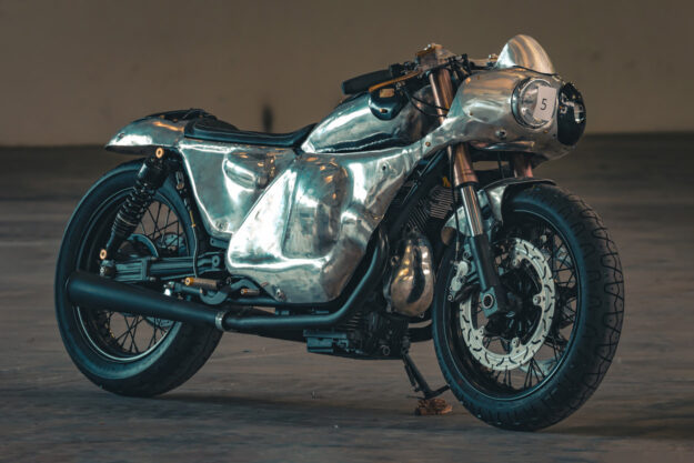 Custom Moto Guzzi V65 by 7089 Garage