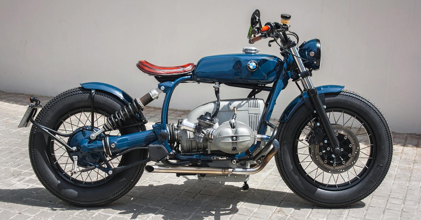 Three in one: A BMW R100R bobber with an adaptable tail