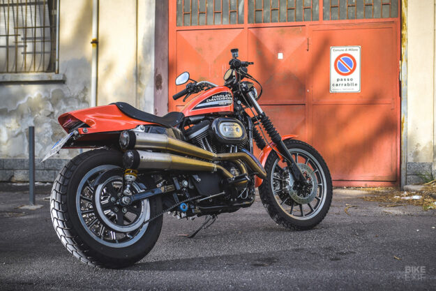 Custom Harley-Davidson Sportster 883 by Duecilindri