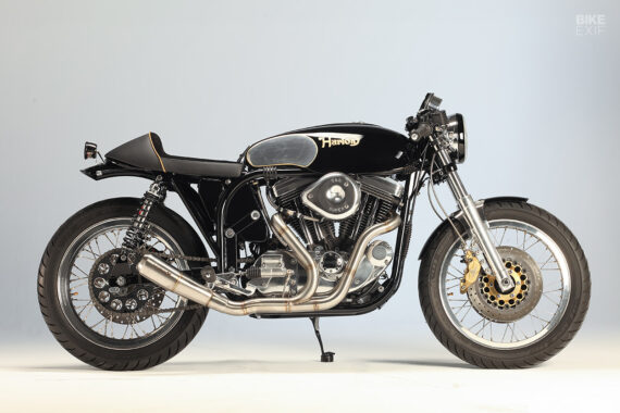 Baked to perfection: A Sportster-driven Harton café racer | Bike EXIF