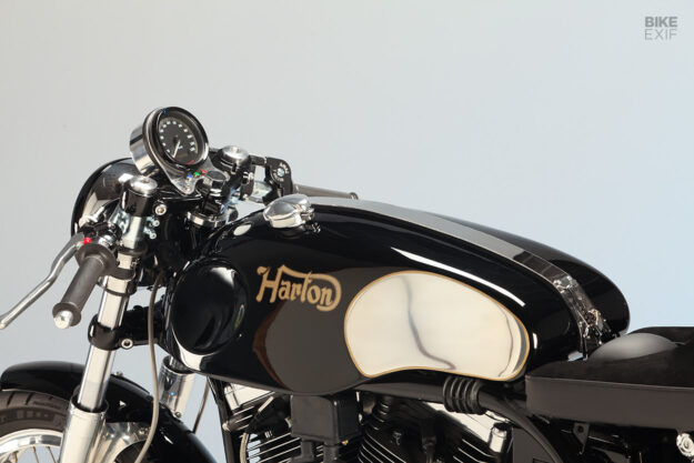 Harton Sportster-powered cafe racer by Stile Italiano