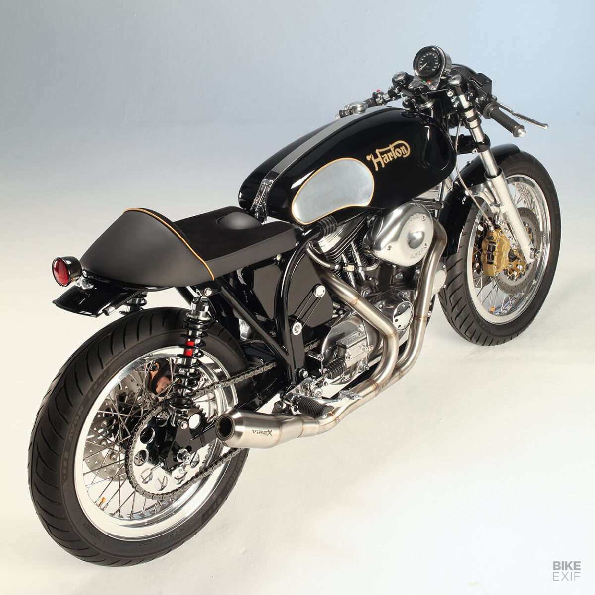 Baked To Perfection A Sportster Driven Harton Café Racer Bike Exif 7674