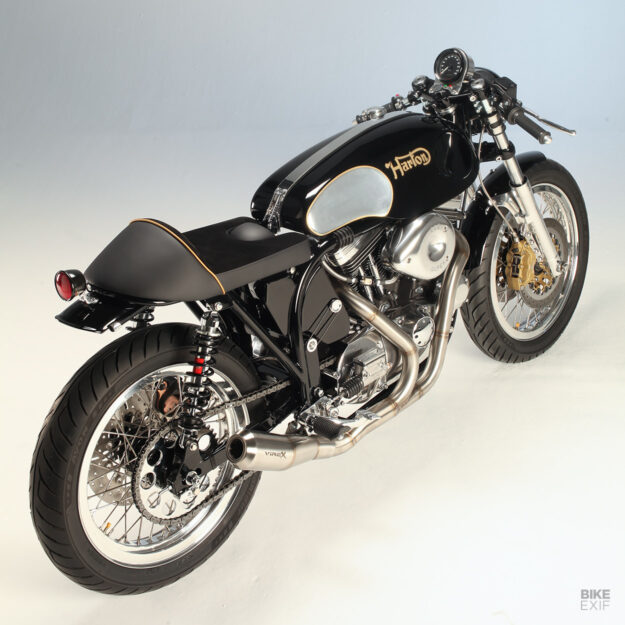 Harton Sportster-powered cafe racer by Stile Italiano