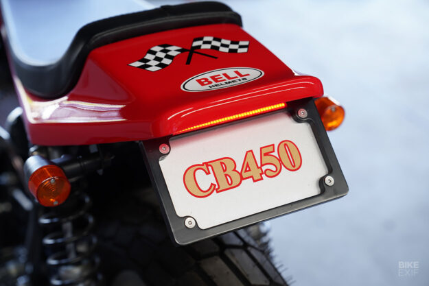 Honda CB450 street tracker by Peter Rowland