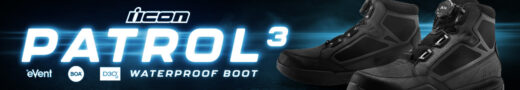 The ICON Patrol 3 boots