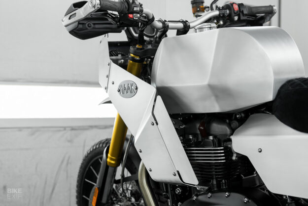 Triumph Scrambler 1200 adventure motorcycle by BAAK