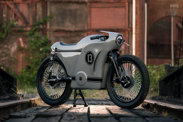 Electric café racer by Sally's Speed Shop
