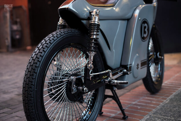 Electric café racer by Sally's Speed Shop