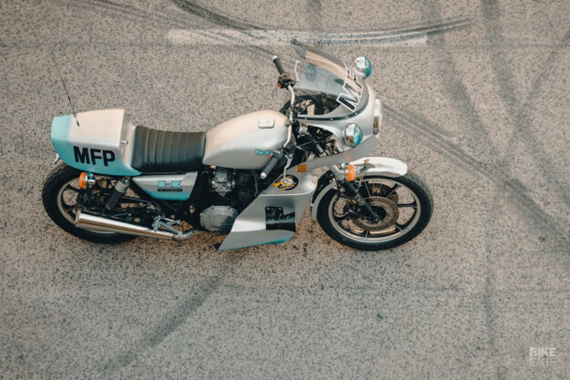 Custom Kawasaki KZ1000 Mad Max replica