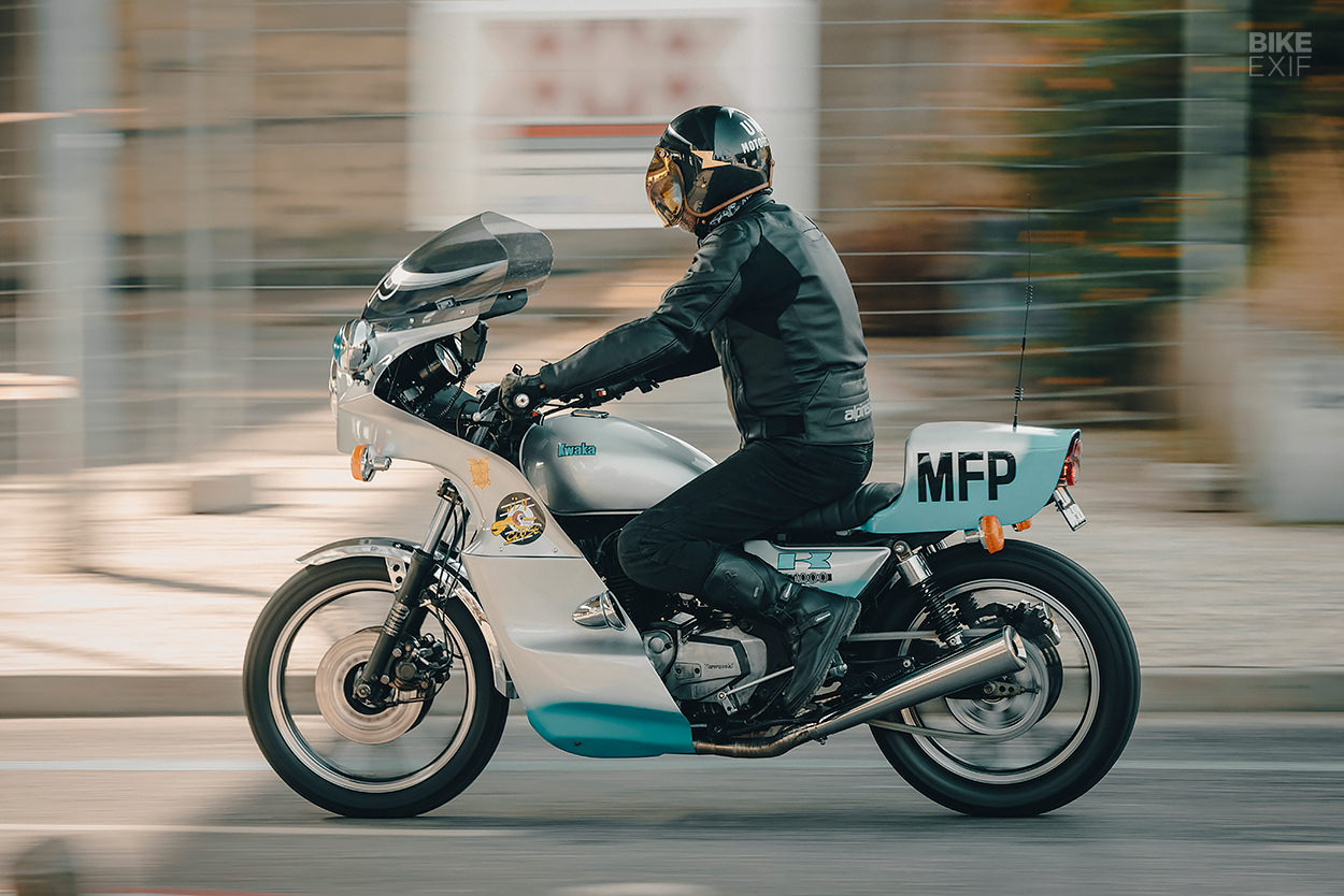 Hot Pursuit: A replica of the Mad Max Kawasaki KZ1000 | Bike EXIF