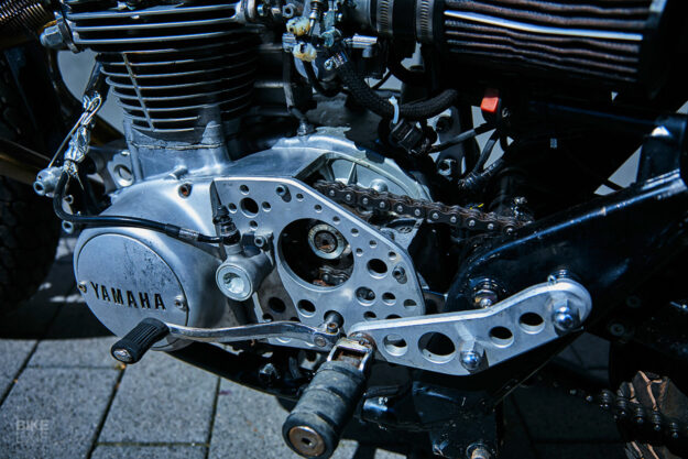 Vintage Yamaha XS650 flat tracker by Twinshock Motorcycles