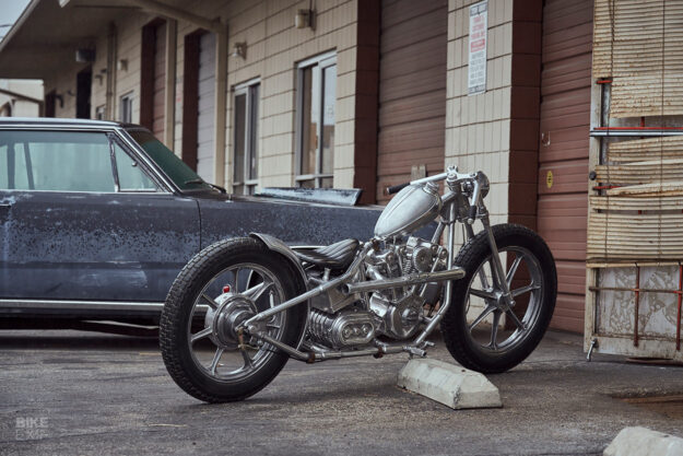 Custom electric motorcycle by Wannabe-Choppers