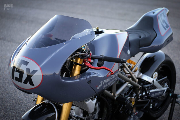 Vélo de course Ducati 1000 DS par Analog Motorcycles