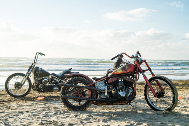 Chirihama Sandflats vintage motorcycle beach race