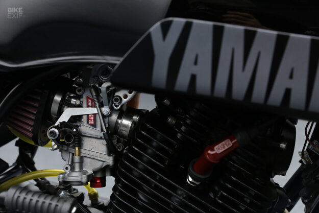 Yamaha SR150 café racer by Twentytwo Custom