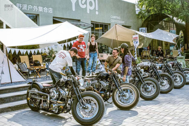 Beijing's young Zero Engineering motorcycle riders