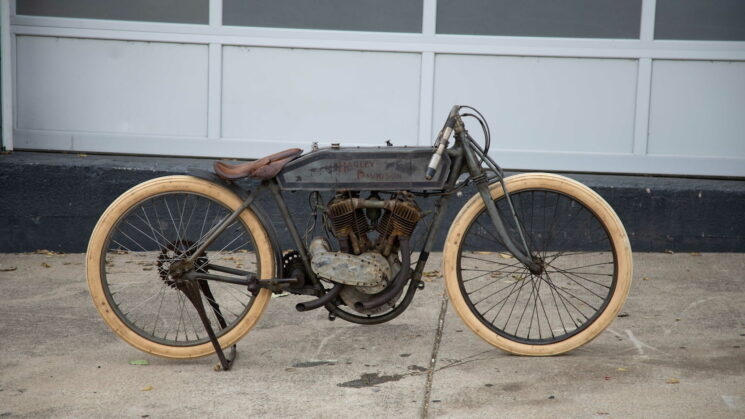 Mike Wolfe 1914 Harley Davidson Factory Racing Twin