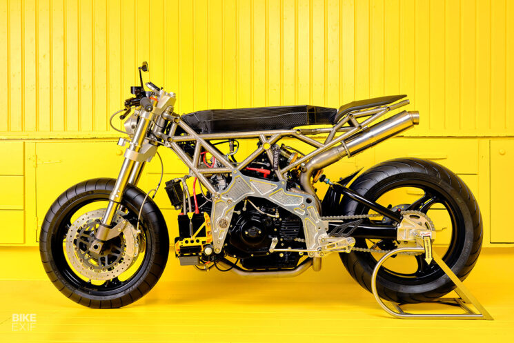 Bimota cafe racer custom with Ducati engine