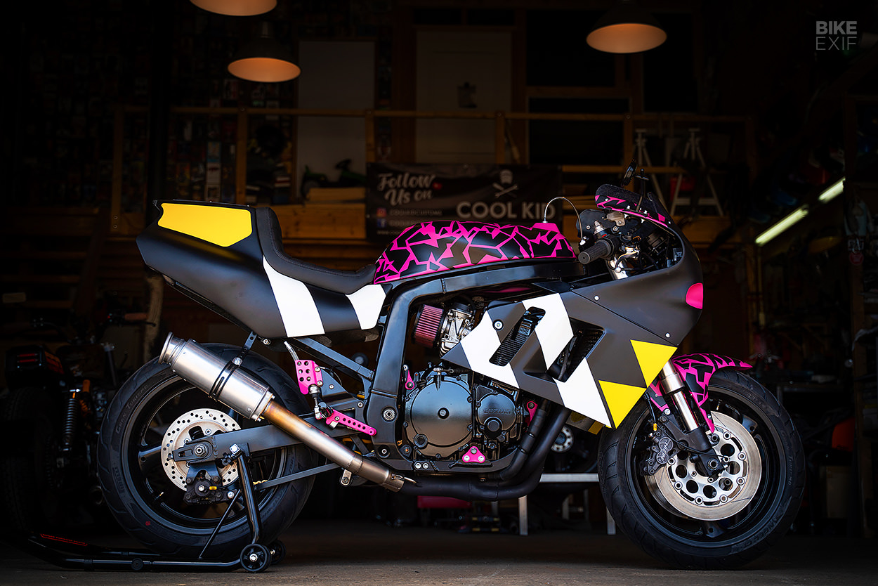 Cool as ice: A GSX-R750 Slingshot from the Netherlands