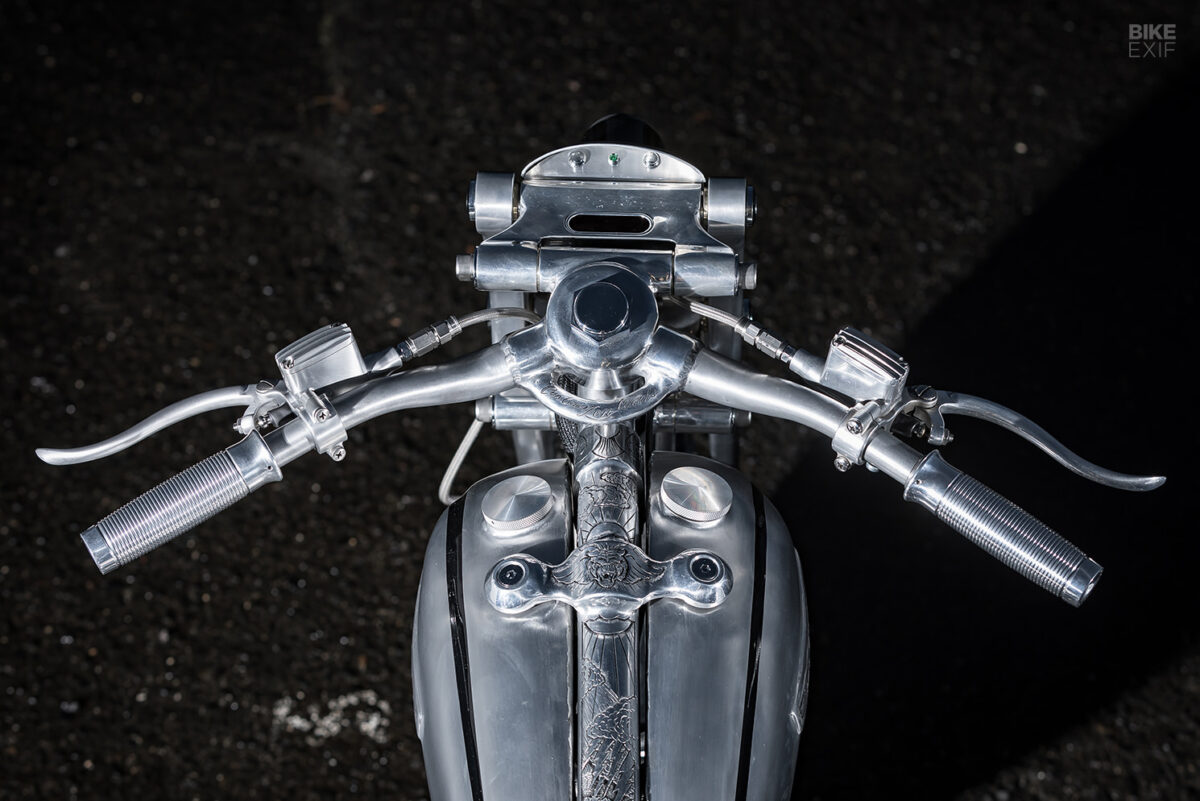 CW Zon's Mooneyes-winning Harley shovelhead | Bike EXIF