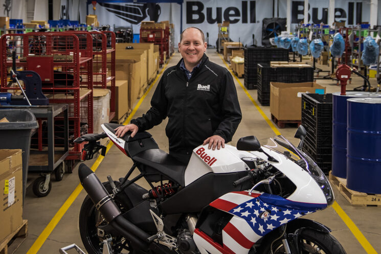 Buell Motorcycles CEO, Bill Melvin