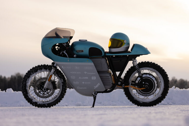 Electric ice racing motorcycle by RGNT